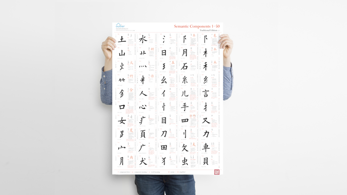 Outlier Chinese Character Semantic Components
